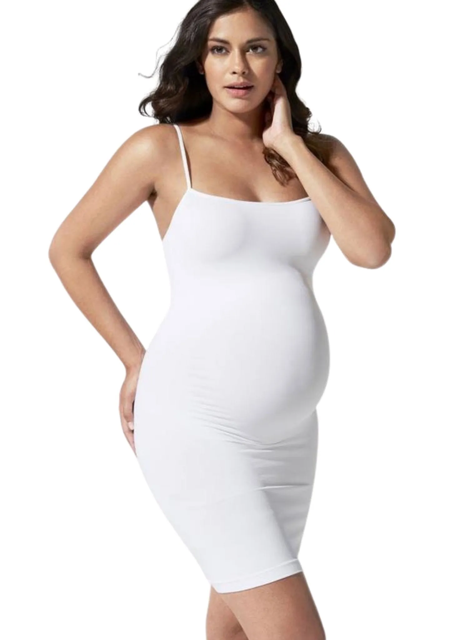 BLANQI Body Cooling Maternity Cami Slip - White