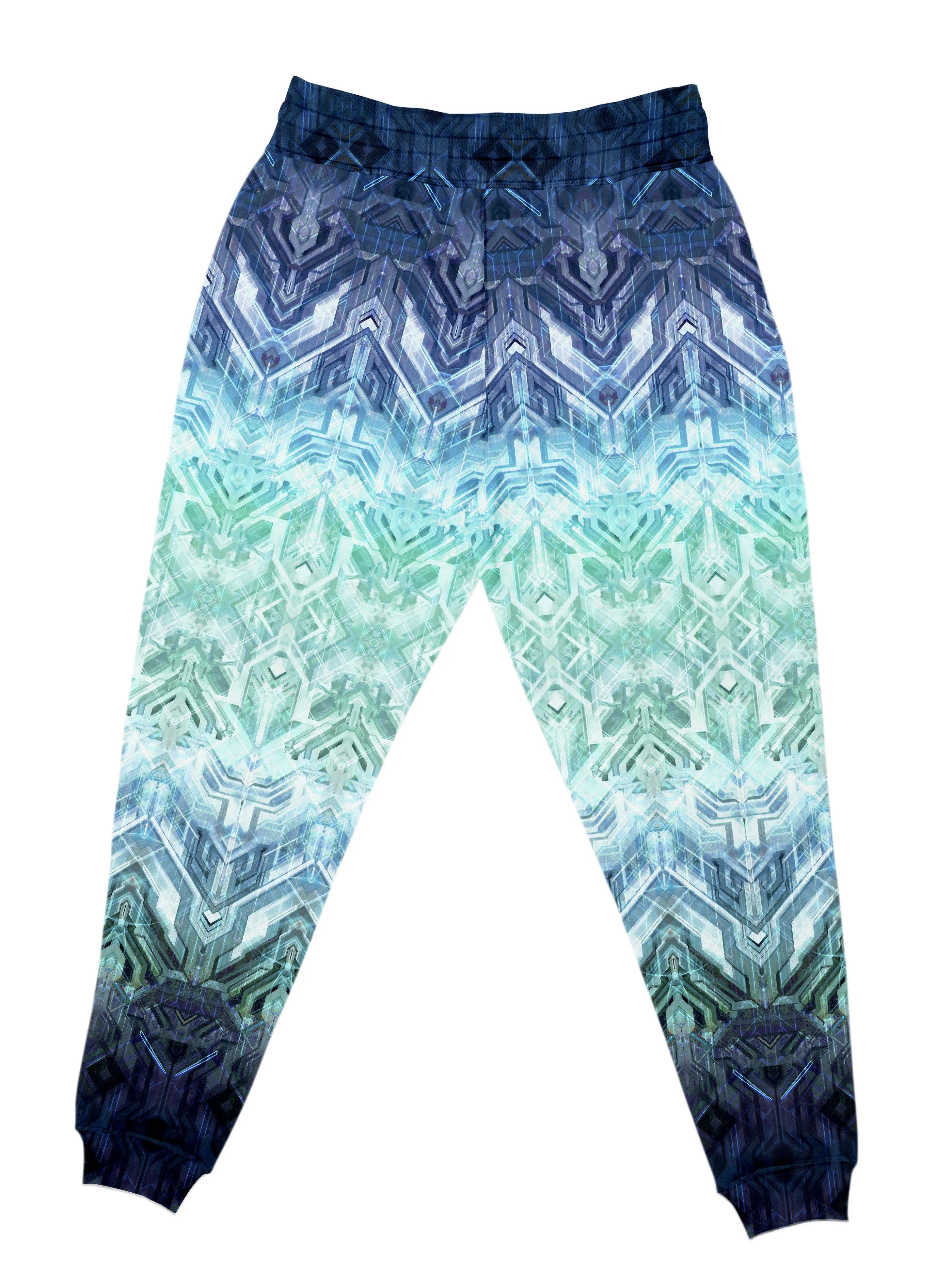 Blue Matrix Unisex Joggers