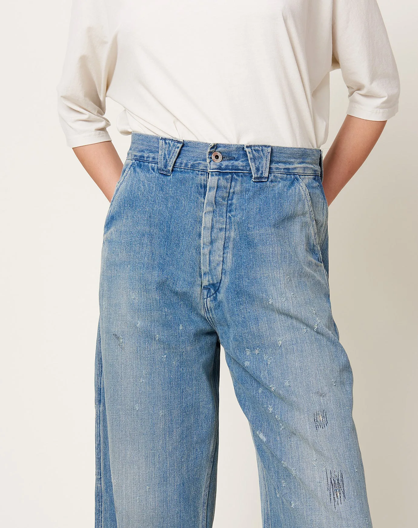 Denim Painter Pant in Vintage Wash