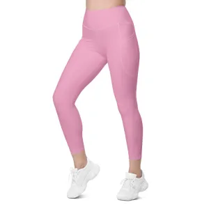 ELEVATED ESSENTIALS, THE PERFECT SIDE POCKET LEGGING PRETTY PINK