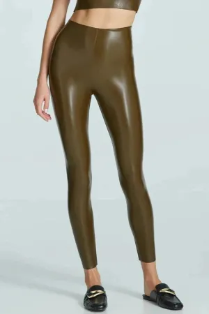 Faux Leather Legging