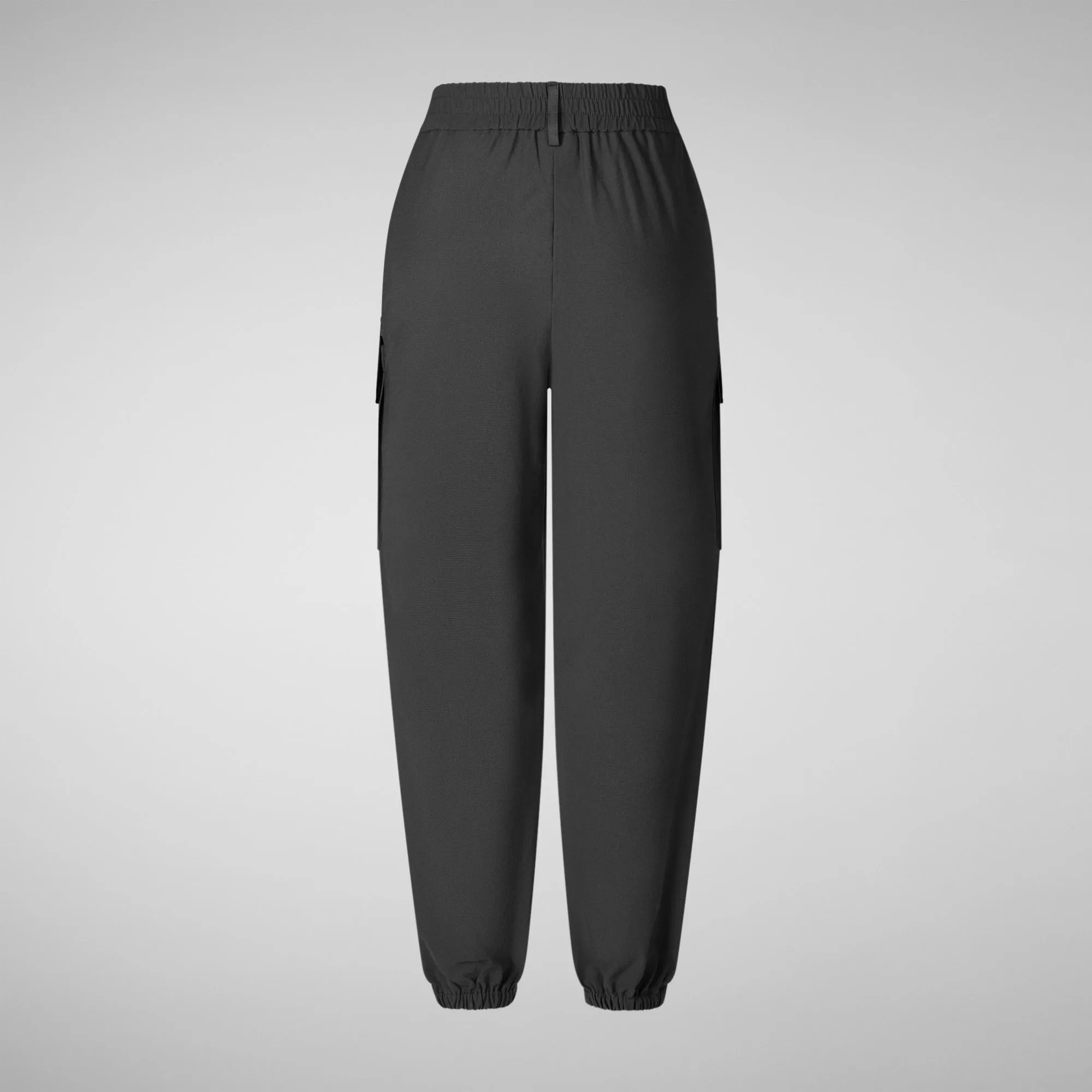 Woman's cargo pants Gosy in black