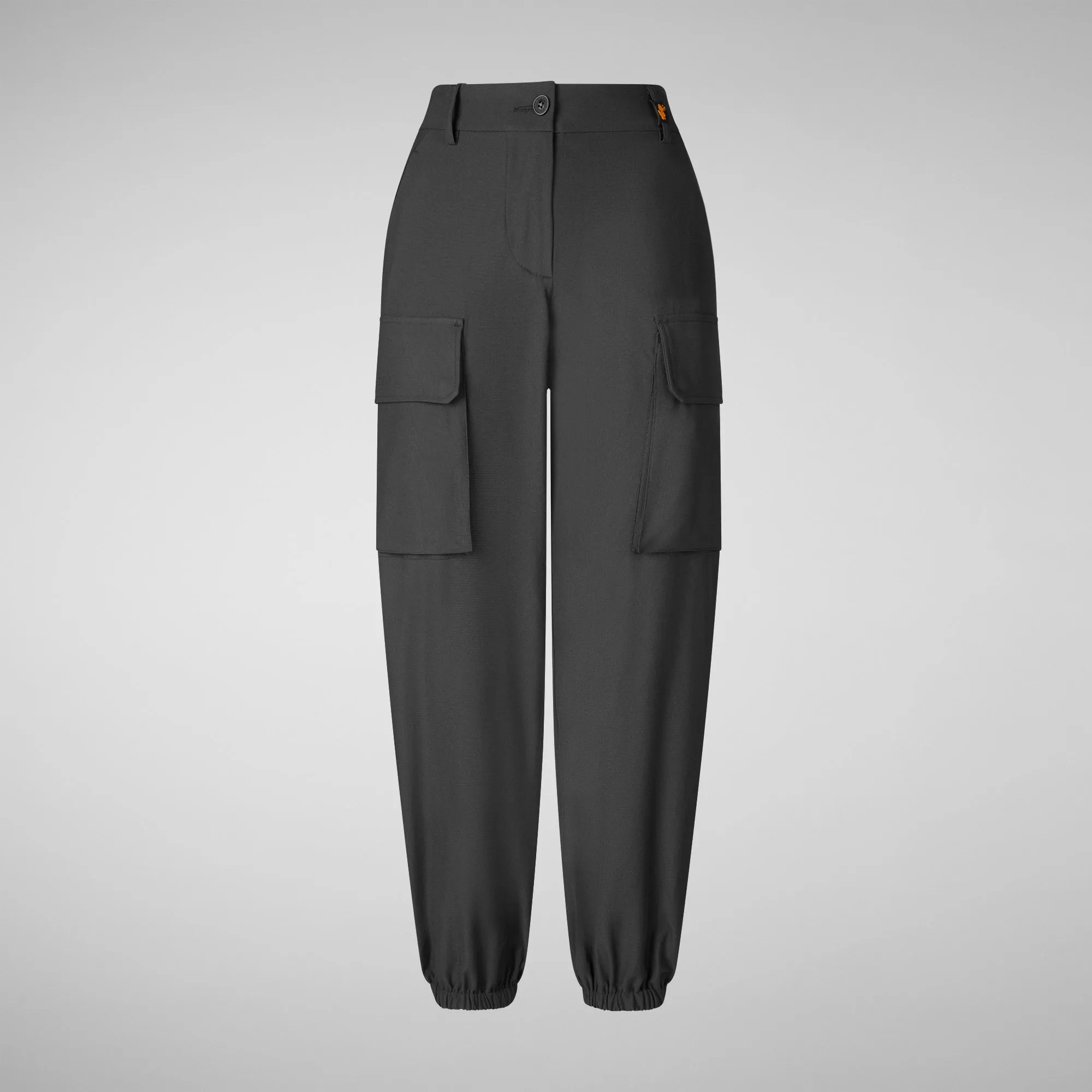 Woman's cargo pants Gosy in black