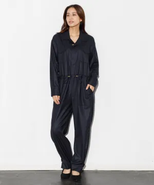 【WOMEN】THE FLATS JUMPSUITS ネイビー